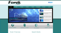 Desktop Screenshot of forek.co.za