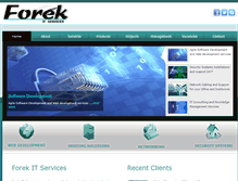 Tablet Screenshot of forek.co.za